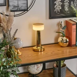 Gallboda Lampe à poser LED Laiton, 1 lumière