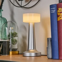 Gallboda Lampe à poser LED Argenté, 1 lumière