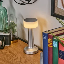 Gallboda Lampe à poser LED Argenté, 1 lumière