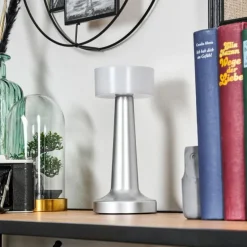 Gallboda Lampe à poser LED Argenté, 1 lumière