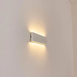 Gamas Lampe murale d´extérieur, Luminaire de salle de bain, Applique murale, Spot mural Blanc, 1 lumière