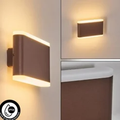 Gamas Lampe murale d´extérieur, Applique murale Brun, Rouille, 1 lumière