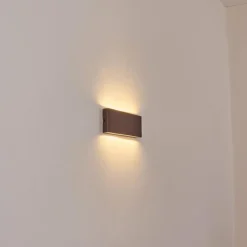 Gamas Lampe murale d´extérieur, Luminaire de salle de bain, Applique murale, Spot mural Rouille, 1 lumière