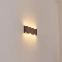 Gamas Lampe murale d´extérieur, Luminaire de salle de bain, Applique murale, Spot mural Rouille, 1 lumière