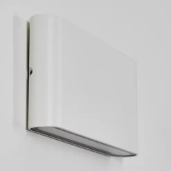 Gamas Lampe murale d´extérieur, Luminaire de salle de bain, Luminaire Up & Down, Applique murale Blanc, 1 lumière