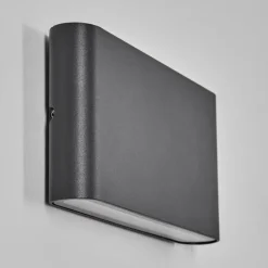 Gamas Lampe murale d´extérieur, Luminaire de salle de bain, Luminaire Up & Down, Applique murale Anthracite, 1 lumière