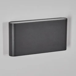 Gamas Lampe murale d´extérieur, Luminaire de salle de bain, Luminaire Up & Down, Applique murale Anthracite, 1 lumière