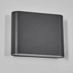 Gamas Lampe murale d´extérieur, Luminaire de salle de bain, Luminaire Up & Down, Applique murale LED Anthracite, 1 lumière
