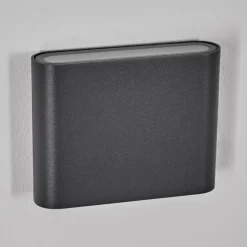 Gamas Lampe murale d´extérieur, Luminaire de salle de bain, Luminaire Up & Down, Applique murale LED Anthracite, 1 lumière