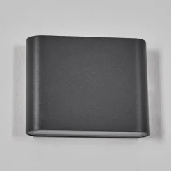 Gamas Lampe murale d´extérieur, Luminaire de salle de bain, Luminaire Up & Down, Applique murale LED Anthracite, 1 lumière