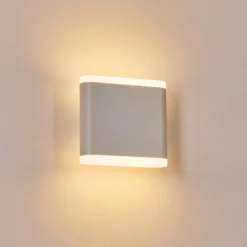 Gamas Lampe murale d´extérieur, Luminaire Up & Down, Applique murale LED Blanc, 1 lumière