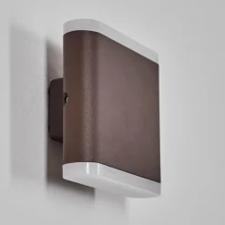Gamas Lampe murale d´extérieur, Luminaire Up & Down, Applique murale LED Rouille, 1 lumière