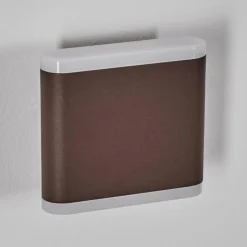 Gamas Lampe murale d´extérieur, Luminaire Up & Down, Applique murale LED Rouille, 1 lumière