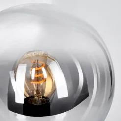 Gastor Boule lumineuse, Lampe de bureau, Lampe à poser Clair, Fumé, 1 lumière