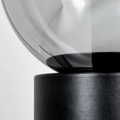 Gastor Boule lumineuse, Lampe de bureau, Lampe à poser Clair, Fumé, 1 lumière