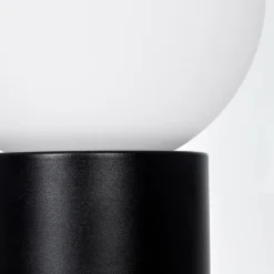 Gastor Boule lumineuse, Lampe de bureau, Lampe à poser Blanc, 1 lumière