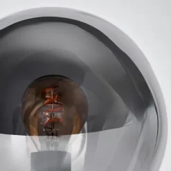 Gastor Boule lumineuse, Lampe de bureau, Lampe à poser Fumé, 1 lumière