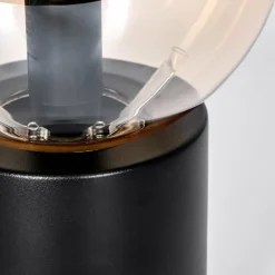 Gastor Boule lumineuse, Lampe de bureau, Lampe à poser Ambre, 1 lumière