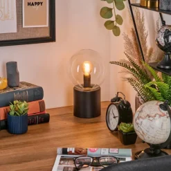 Gastor Boule lumineuse, Lampe de bureau, Lampe à poser Clair, 1 lumière