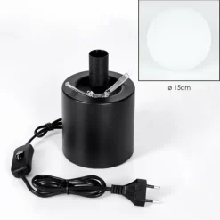 Gastor Boule lumineuse, Lampe de bureau, Lampe à poser 15 cm Blanc, 1 lumière