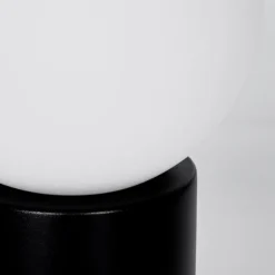 Gastor Boule lumineuse, Lampe de bureau, Lampe à poser 15 cm Blanc, 1 lumière
