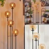 Gastor Lampadaire 30 cm Ambre, 4 lumières