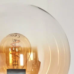 Gastor Lampadaire 30 cm Ambre, Clair, 4 lumières