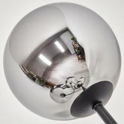 Gastor Lampadaire 30 cm Chrome, Fumé, 4 lumières