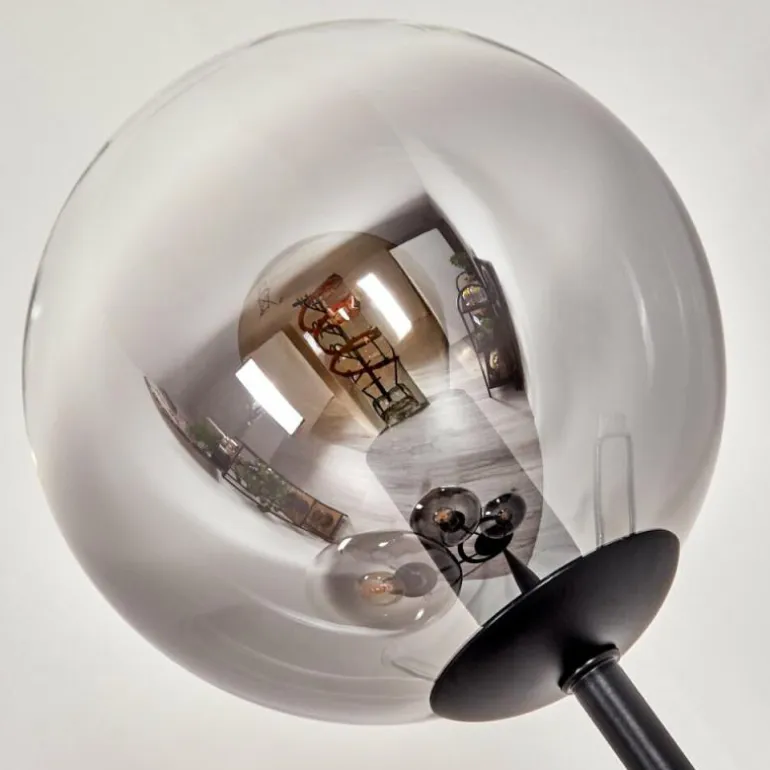Gastor Lampadaire 30 cm Clair, Fumé, 4 lumières