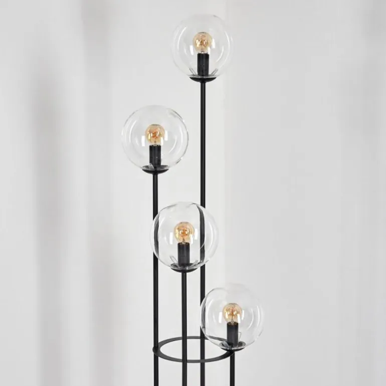 Gastor Lampadaire 30 cm Clair, 4 lumières