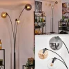 Gastor Lampadaire Ambre, Clair, Fumé, 3 lumières