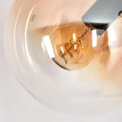 Gastor Lampadaire Ambre, Clair, Fumé, 3 lumières