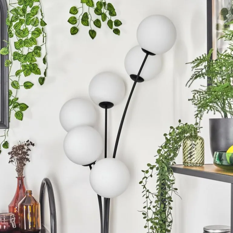 Gastor Lampadaire Blanc, 6 lumières