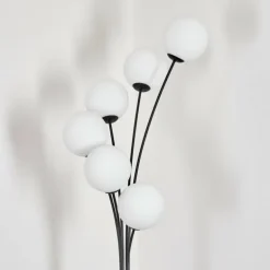 Gastor Lampadaire Blanc, 6 lumières