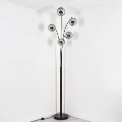 Gastor Lampadaire Chrome, 5 lumières
