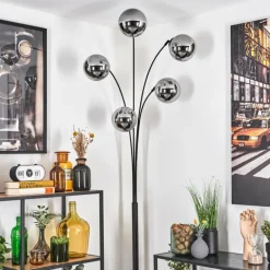 Gastor Lampadaire Chrome, 5 lumières