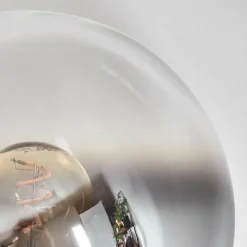 Gastor Lampadaire Chrome, Clair, Fumé, 6 lumières