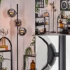 Gastor Lampadaire Chrome, Fumé, 3 lumières