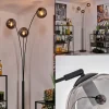 Gastor Lampadaire Noir, 3 lumières