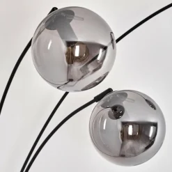 Gastor Lampadaire Noir, 3 lumières