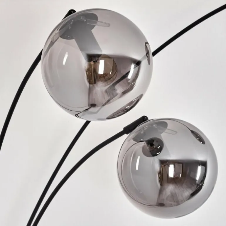 Gastor Lampadaire Noir, 3 lumières