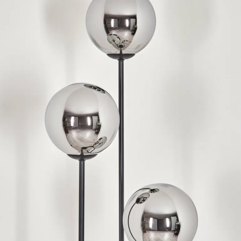 Gastor Lampadaire Noir, 3 lumières