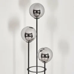 Gastor Lampadaire Noir, 3 lumières