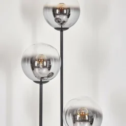 Gastor Lampadaire Noir, 3 lumières