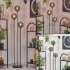Gastor Lampadaire Noir, 3 lumières