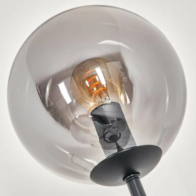 Gastor Lampadaire Noir, 3 lumières