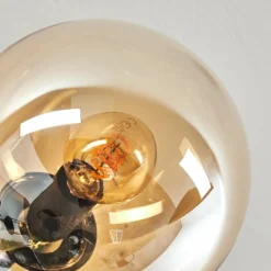 Gastor Plafonnier 83 cm Ambre, 10 lumières