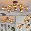 Gastor Plafonnier 83 cm Ambre, Clair, 10 lumières