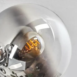Gastor Plafonnier 83 cm Chrome, Clair, 10 lumières
