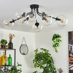 Gastor Plafonnier 87 cm Clair, 8 lumières